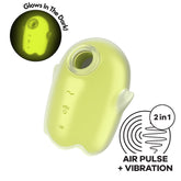 Satisfyer Glowing Ghost - Glow in Dark USB Rechargeable Stimulator AIR PULSATION